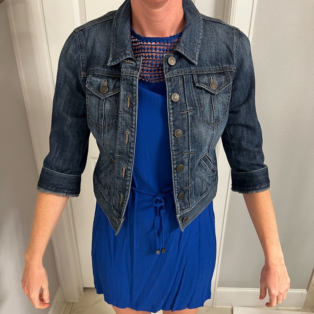Perfect blue jean jacket